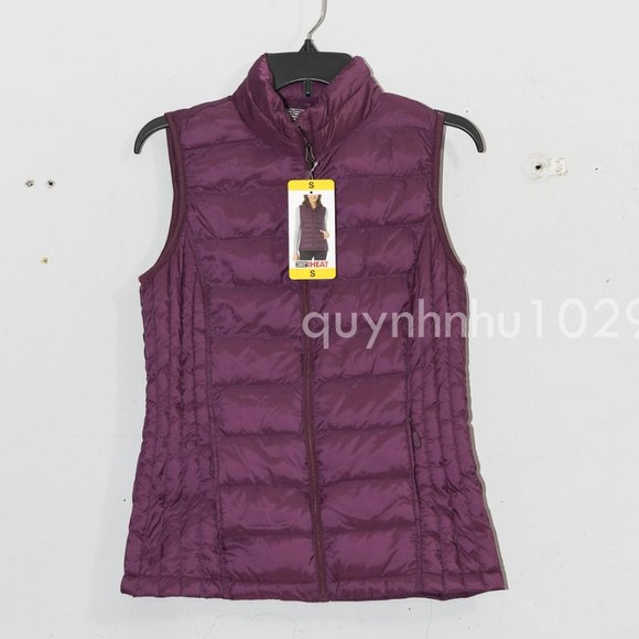 NWT 32 Degrees Ladies' Vest IN  PLUM - Picture 2 of 6